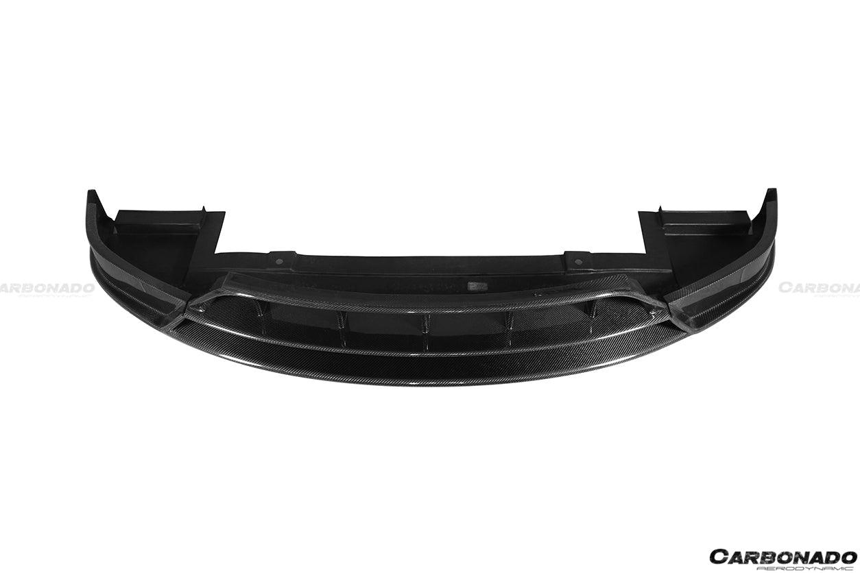 2016 - 2021 Tesla Model X SUV RZS Style Carbon Fiber Front Lip